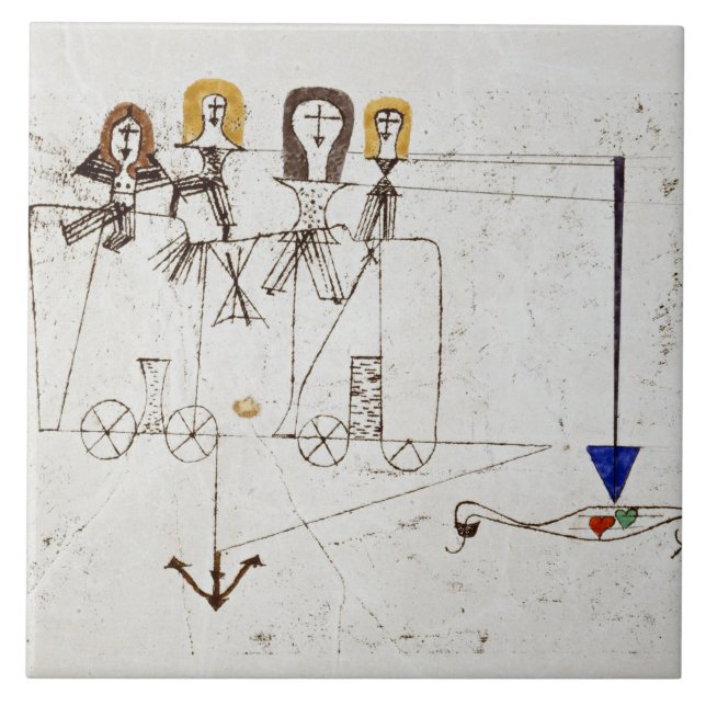 Carreau Klee - Le Wagon de la vertu (Devant)