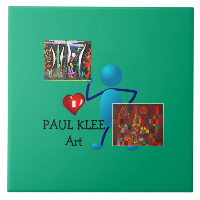 Carreau Klee - Paul Klee Art (Devant)