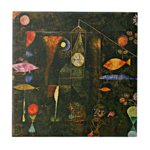 Carreau Klee - Poisson magique