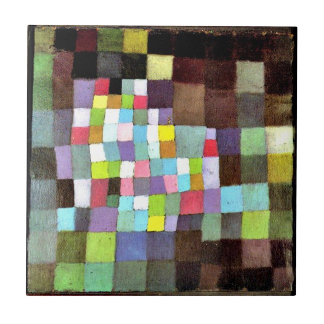 Carreau Klee - Résumé avec référence...Arbre (Devant)