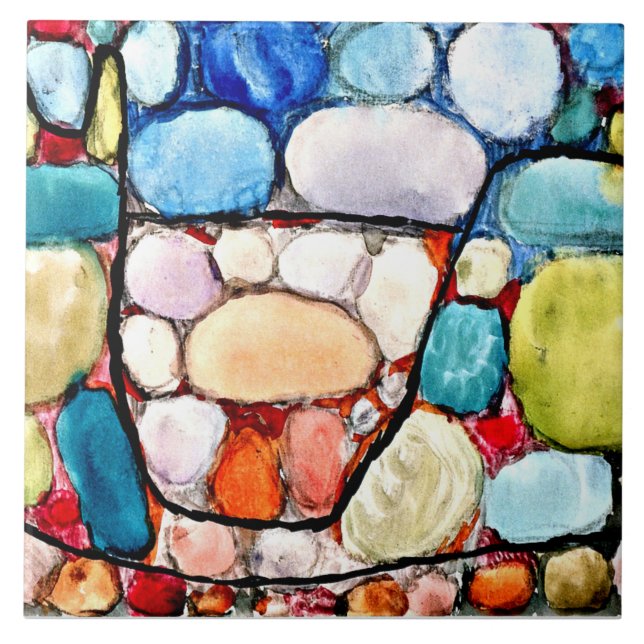 Carreau Klee - Trésor au-dessus du sol (Devant)