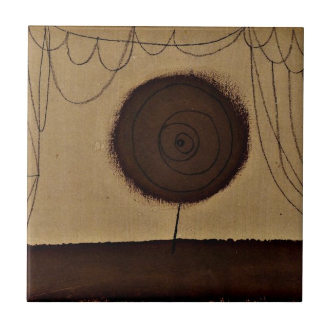 Carreau Klee - Une Fleur se produit (Devant)