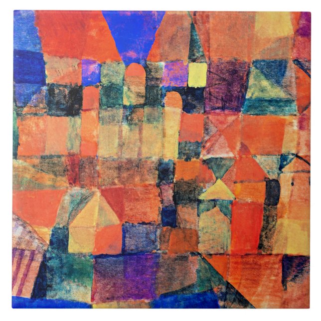 Carreau Klee - Ville aux trois domaines (Devant)