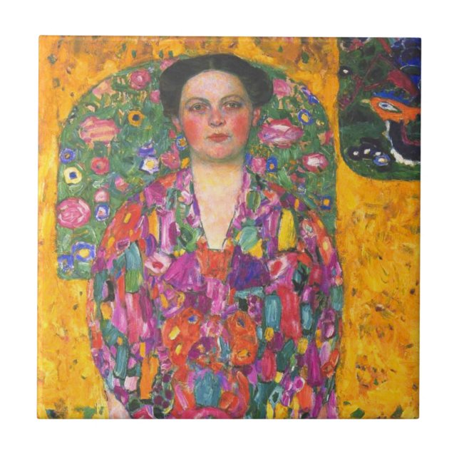 Carreau Klimt Portrait d'Eugenia Primavesi (Devant)