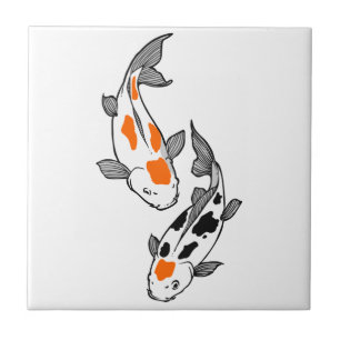 Carreau Koi Fish