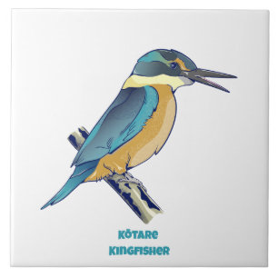 Carreau Kotare Kingfisher NZ BIRD