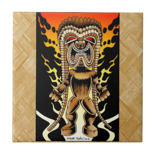 Carreau Ku, Dieu hawaïen de Tiki