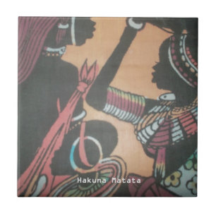 Carreau La beauté intemporelle de la tradition Masaï