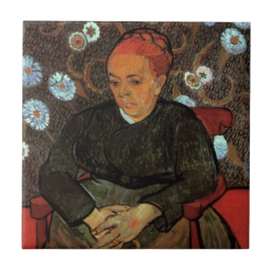Carreau La Berceuse (Augustine Roulin) de Vincent van Gogh