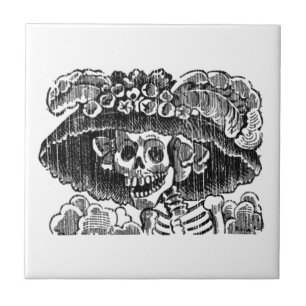 Carreau La Calavera Catrina