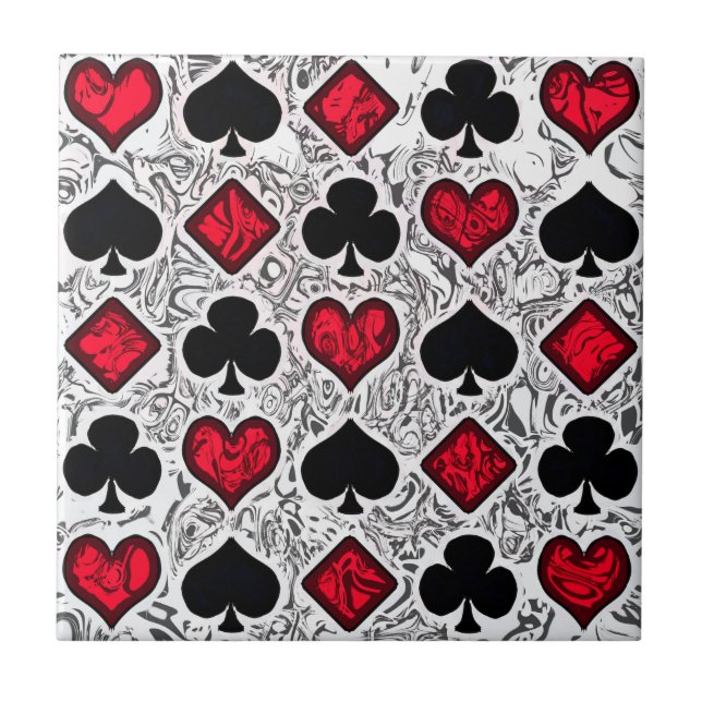 Carreau La CARTE de JEU ADAPTE à la tuile (Devant)
