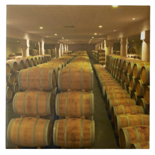 Carreau La cave à vin, vieillissante en tonneau - Châtea