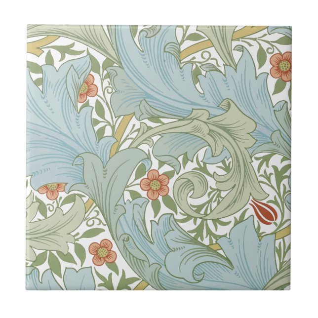 Carreau La céramique de collection de Morris Company (Devant)