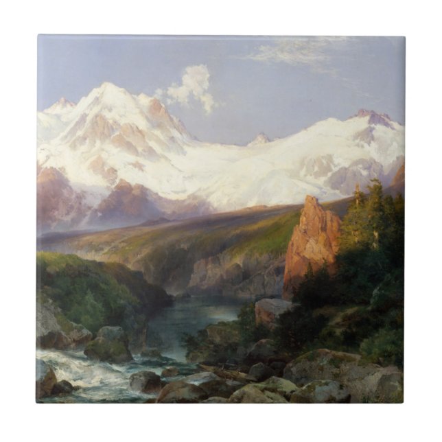 Carreau La chaîne de Teton (Devant)