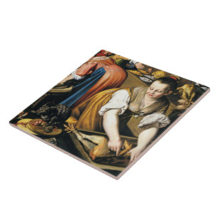 Carreau La cuisine en détail par Vincenzo Campi