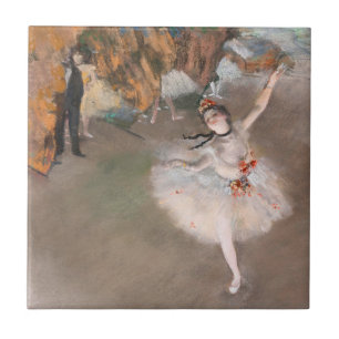 Carreau La danseuse étoile au stade Edgar Degas Ballet