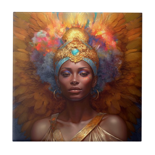 Carreau La déesse ailée Imaginaire Art (Devant)