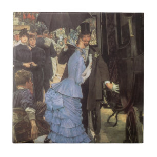 Carreau La Demoiselle d'honneur (alias Le Voyageur) de Jam