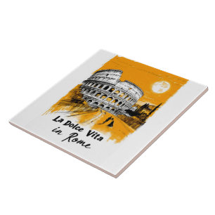 Carreau La Dolce Vita - Art du Poster