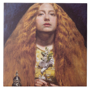 Carreau La domestique d'élite (par John Everett Millais)