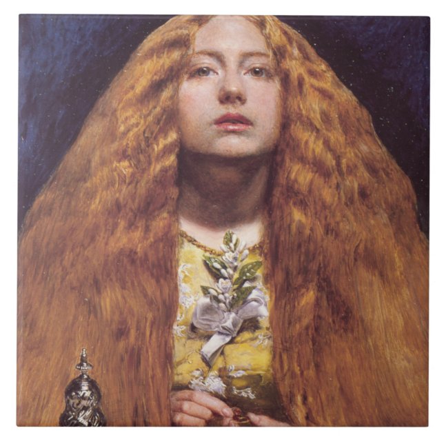 Carreau La domestique d'élite (par John Everett Millais) (Devant)