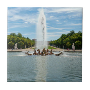 Carreau La fontaine Apollo dans les jardins de Versailles