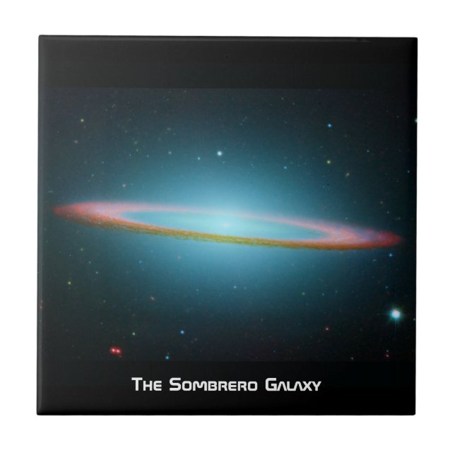 Carreau La galaxie Sombrero (Devant)