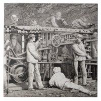 La galerie avancée du côté français du lundi