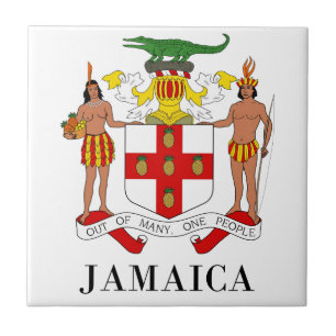 Carreau La JAMAÏQUE - symbole/manteau des