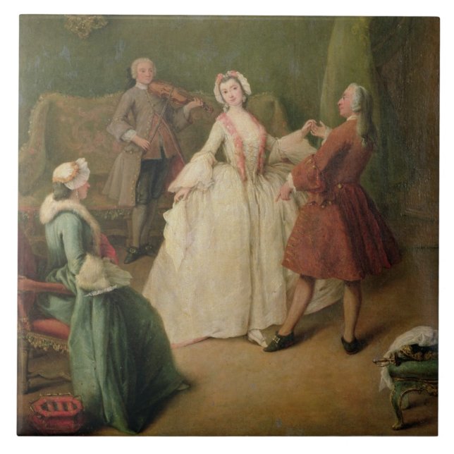 Carreau La leçon de danse (Devant)