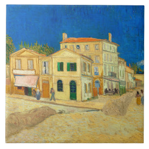 Carreau La Maison Jaune de Vincent Van Gogh