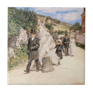 Carreau La Marche Mariage de Robinson, mariés Vintages