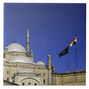 Carreau La mosquée de Mohammed Ali à la citadelle, aussi