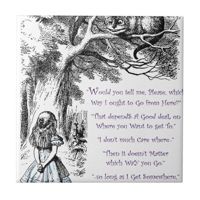 Carreau Là où vous voulez aller (Devant)