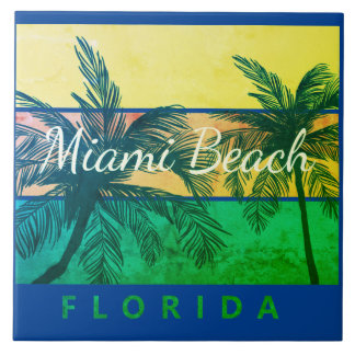 Carreau la plage de miami en floride
