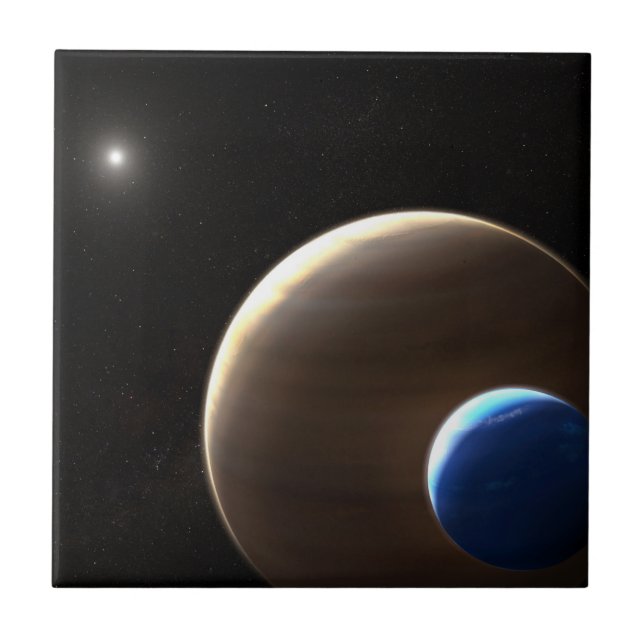 Carreau La planète géante au gaz Kepler-1625b (Devant)