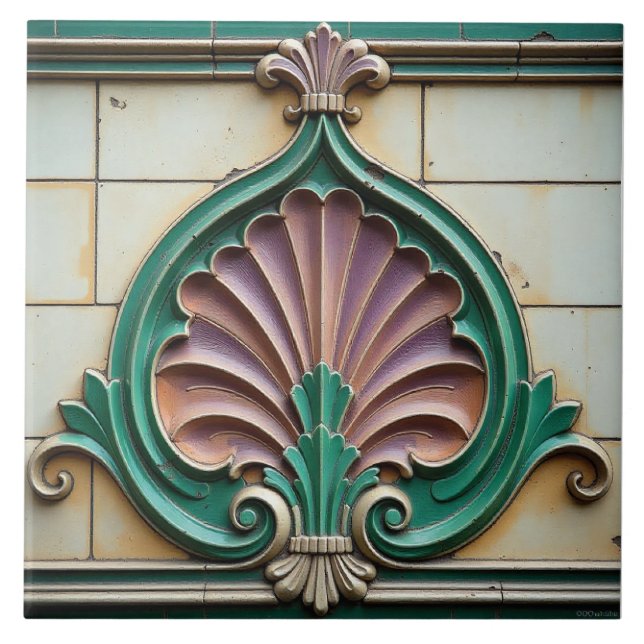 Carreau La plume du griffon (Devant)
