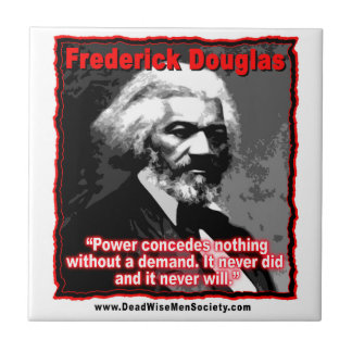 Carreau La puissance de Frederick Douglass concède la