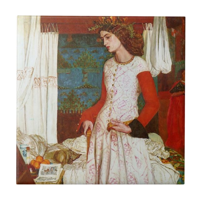 Carreau La Reine Guenevere, William Morris d'Iseult | de (Devant)