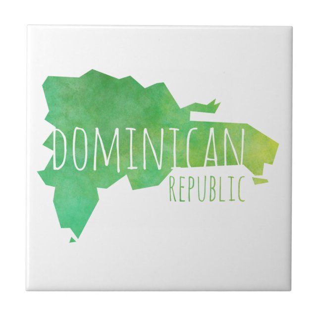 Carreau La République Dominicaine (Devant)