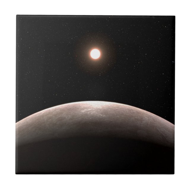 Carreau La Rocky Exoplanet Lhs 475 B Et Son Étoile Hôte. (Devant)