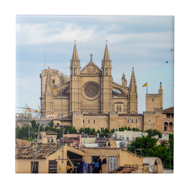 Carreau La Seu, Cathédrale de Palma de Majorque - Espagne (Devant)