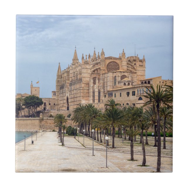 Carreau La Seu, Cathédrale de Palma de Majorque - Espagne (Devant)