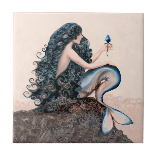 Carreau La sirène des sirènes Imaginaire mythe (Devant)