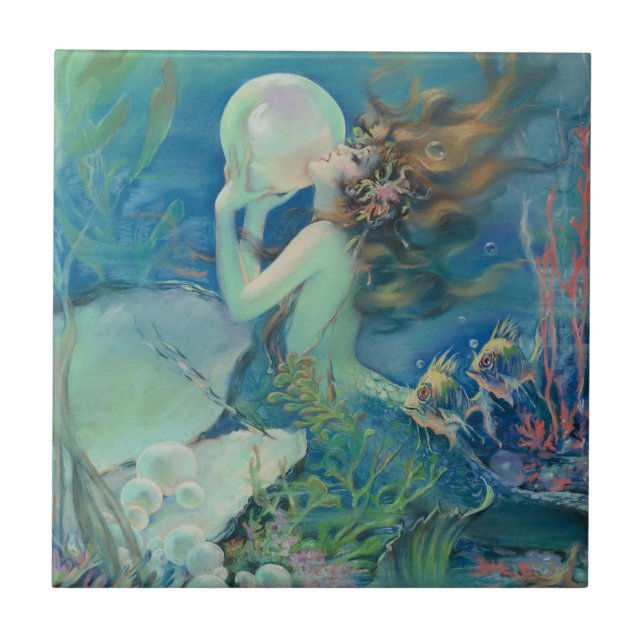 Carreau La sirène par Henry Clive (Devant)