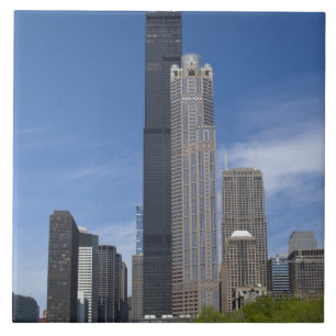 Carreau La tour Willis (autrefois la tour Sears) se profil