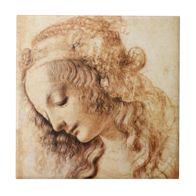 Carreau La tuile principale de la femme de da Vinci (Devant)