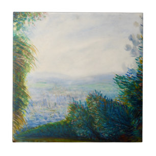 Carreau La vallée d'Auvers sur l'Oise River Renoir
