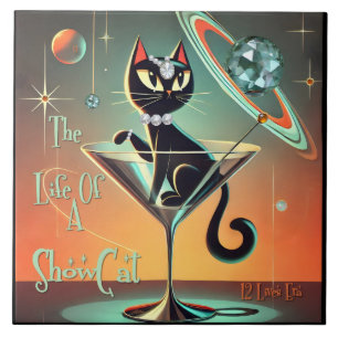 Carreau La Vie D'Un Chat De Femme De Chaussure