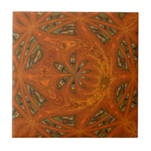 Carreau Labyrinthe d'art abstrait